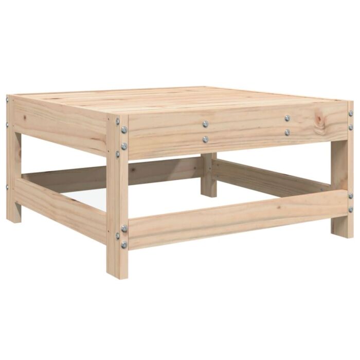 Vidaxl 7 Piece Garden Sofa Set Solid Wood Pine