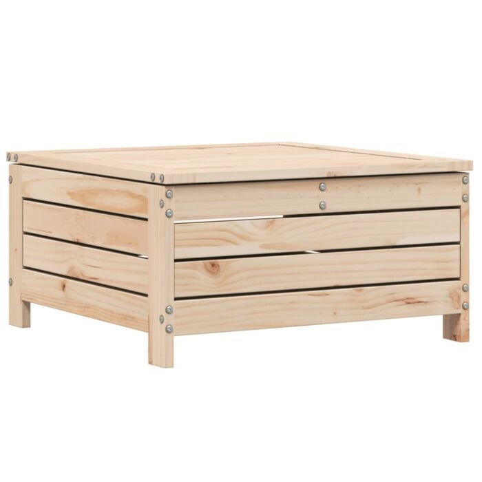 Vidaxl 7 Piece Garden Sofa Set Solid Wood Pine