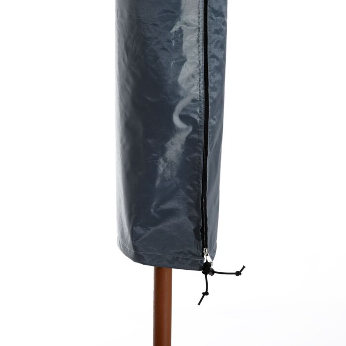 Outsunny Garden Offset Umbrella Parasol Waterproof Cover-grey