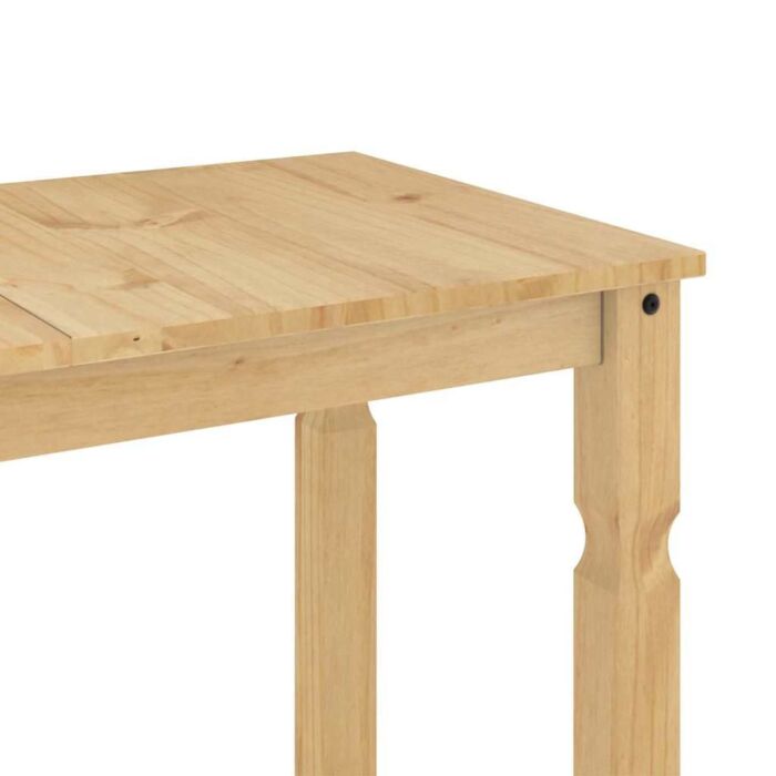 Vidaxl 3 Piece Dining Set Panama Solid Wood Pine