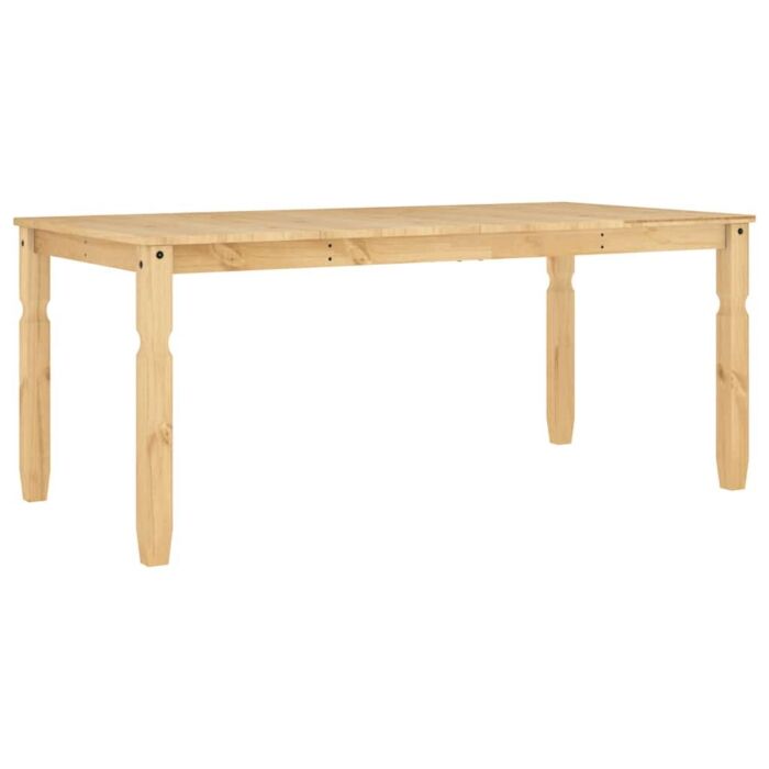 Vidaxl 3 Piece Dining Set Panama Solid Wood Pine