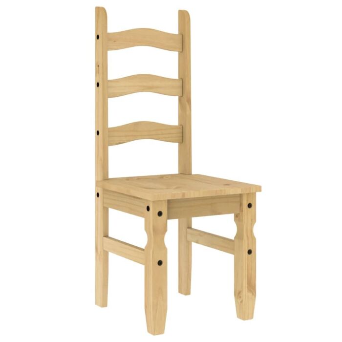 Vidaxl 3 Piece Dining Set Panama Solid Wood Pine