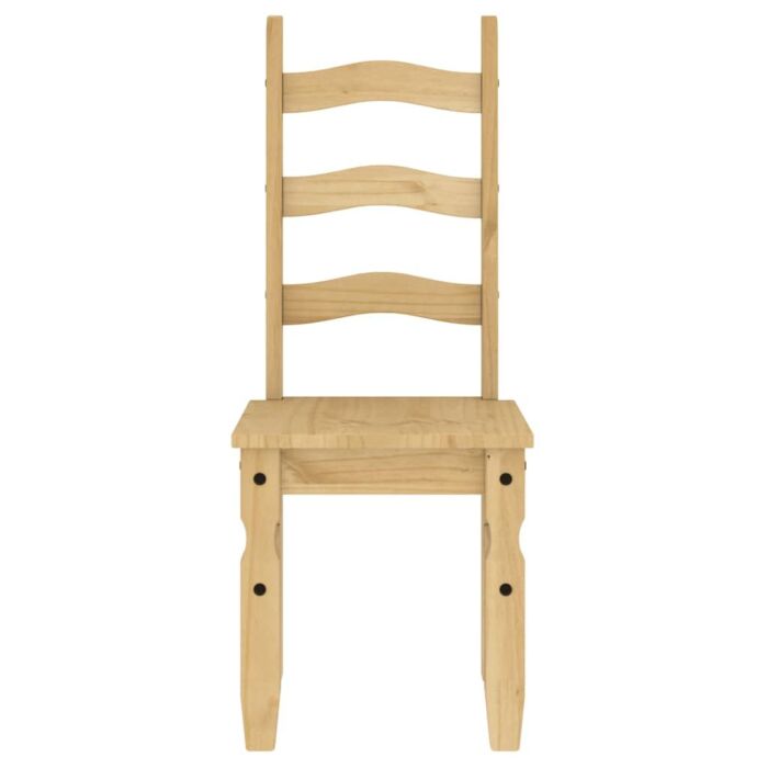 Vidaxl 3 Piece Dining Set Panama Solid Wood Pine