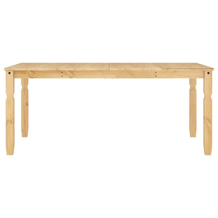 Vidaxl 3 Piece Dining Set Panama Solid Wood Pine