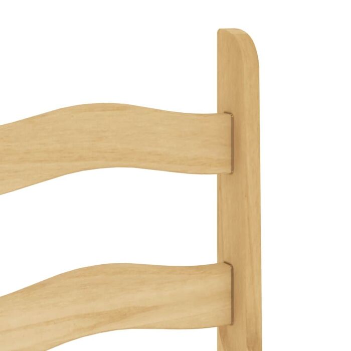 Vidaxl 3 Piece Dining Set Panama Solid Wood Pine