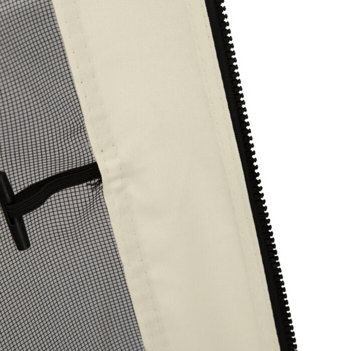 Outsunny Replacement Mesh Mosquito Netting Screen Walls For 10 X 10ft Patio Gazebo, 4-panel Sidewalls With Zippers (wall Only, Canopy Not Included)