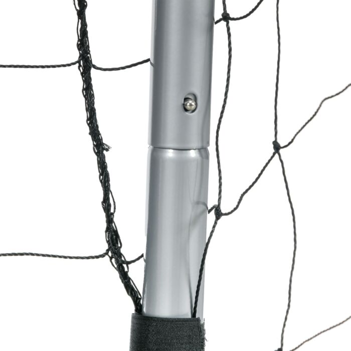 Sportnow 8ft X 5ft Football Goal, Set Of 2 Football Net For Garden, Training Goal With Ground Stakes, Steel Frame