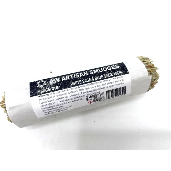 Smudge Stick - White Sage & Blue Sage 10cm