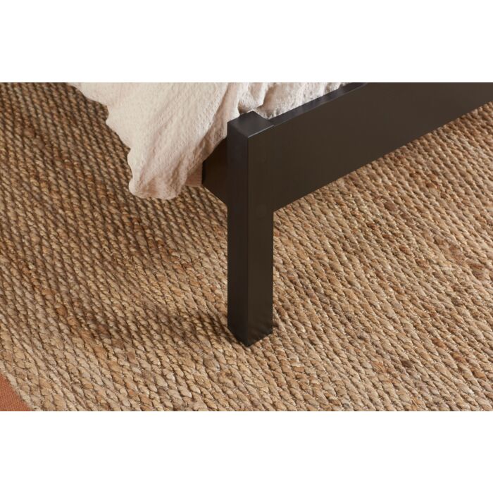 Croxley King Rattan Bed Black