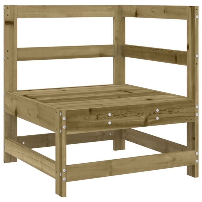 Vidaxl 5 Piece Garden Sofa Set Impregnated Wood Pine