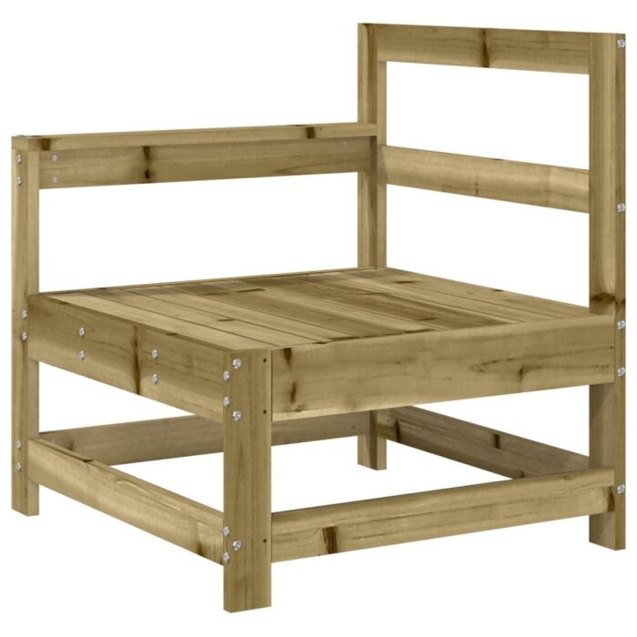 Vidaxl 5 Piece Garden Sofa Set Impregnated Wood Pine