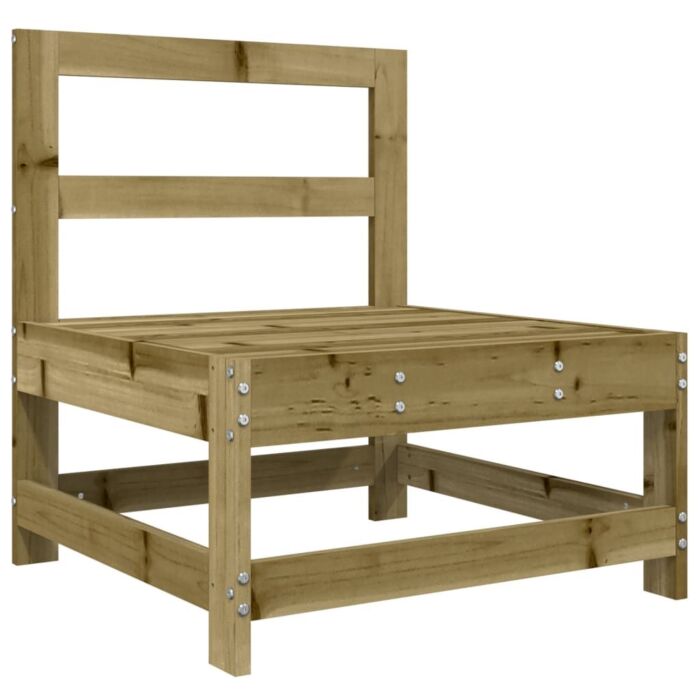 Vidaxl 5 Piece Garden Sofa Set Impregnated Wood Pine