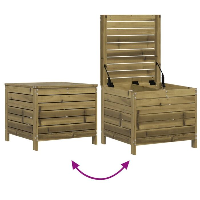 Vidaxl 5 Piece Garden Sofa Set Impregnated Wood Pine