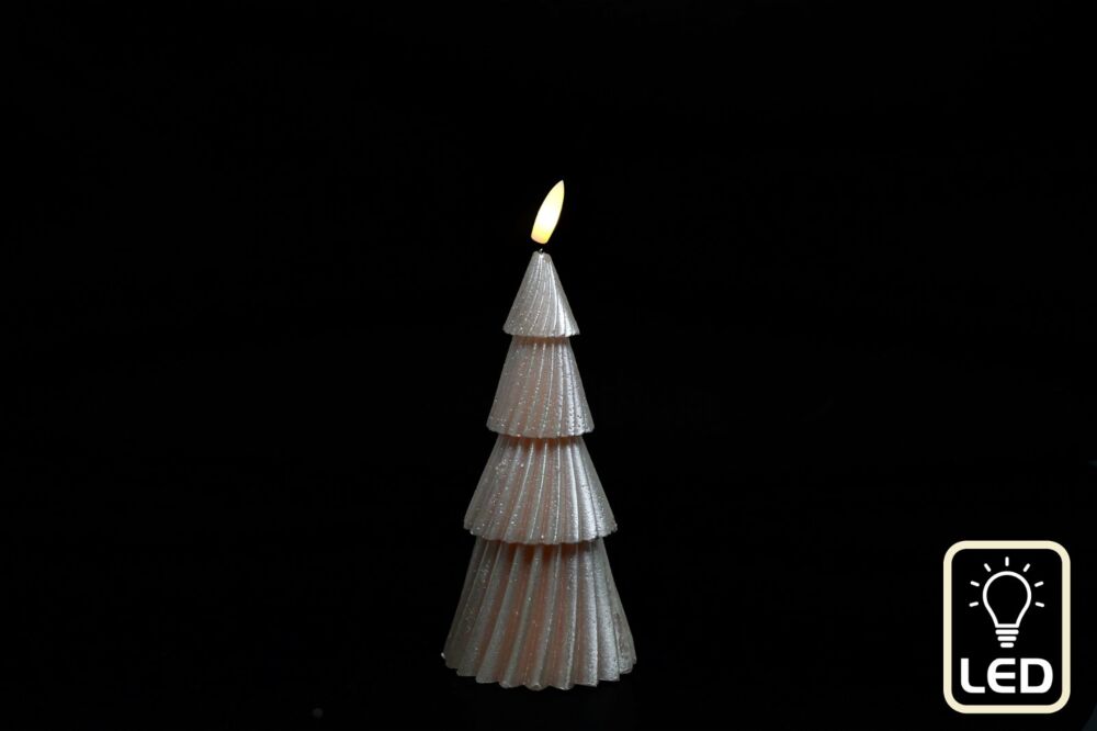 Christmas Tree Led Candle - Small