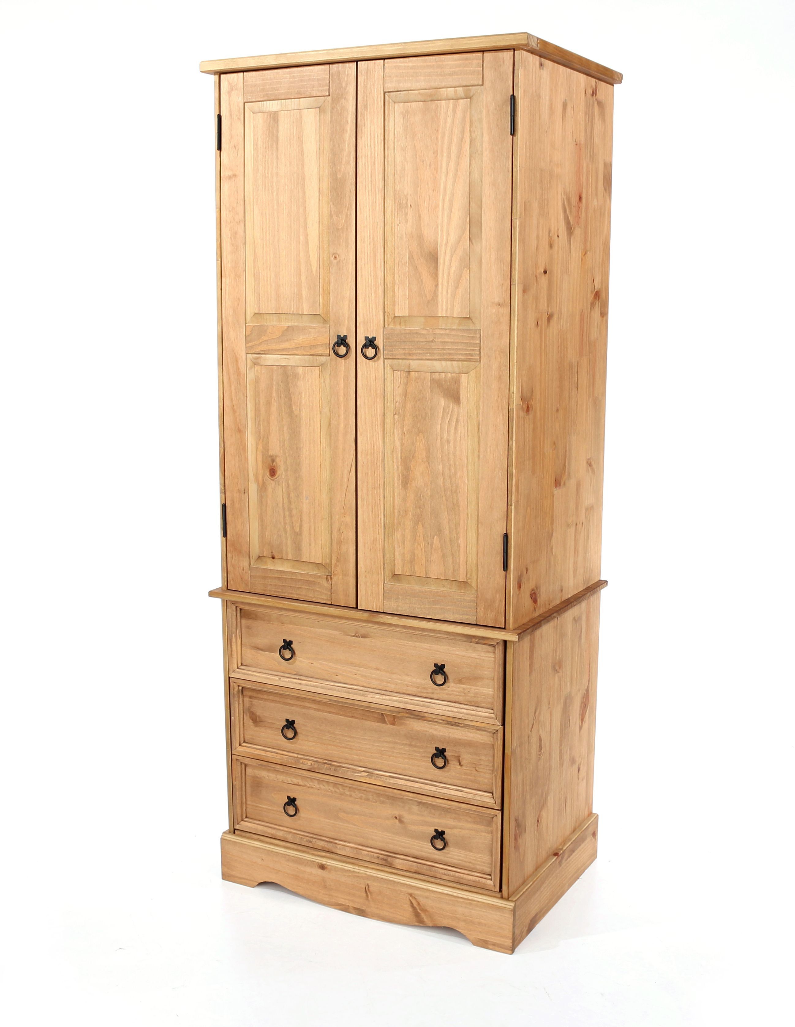 Corona 2 Door, 3 Drawer Wardrobe