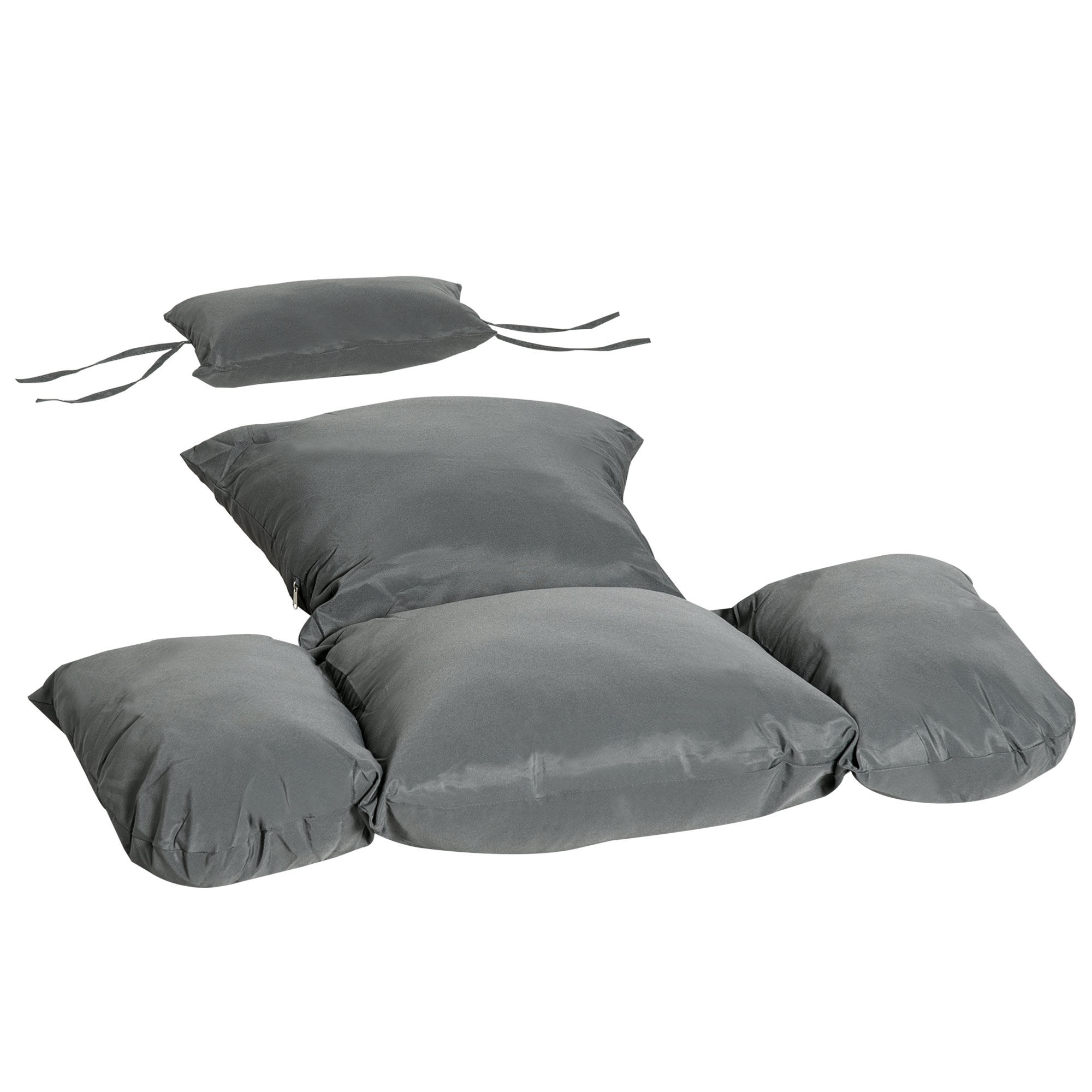 Outsunny sun hotsell lounger replacement cushions