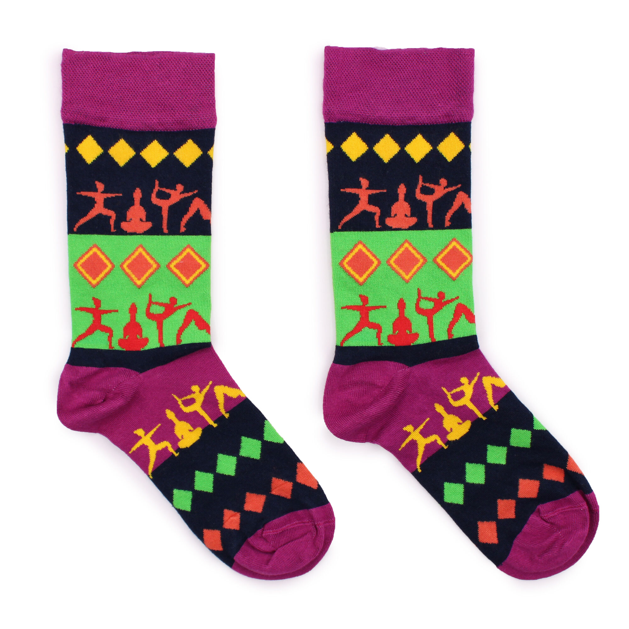 Hop Hare Bamboo Socks M/l - Yoga Poses