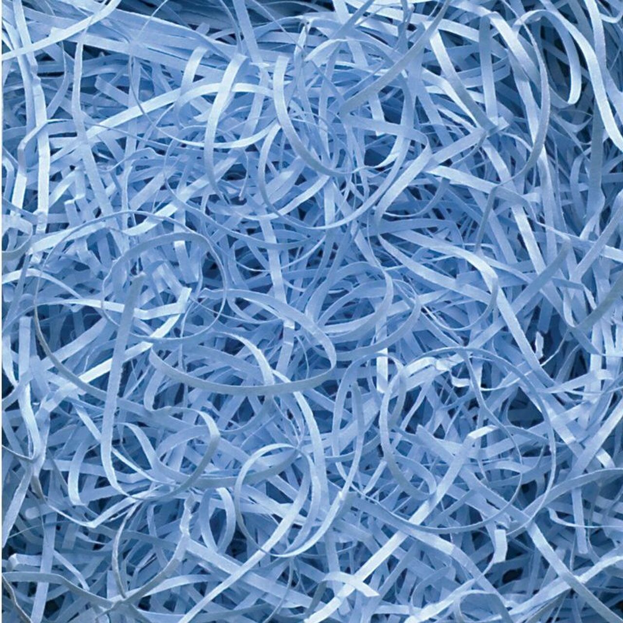 Very Fine Shredded Paper - Sky Blue (0.5kg)