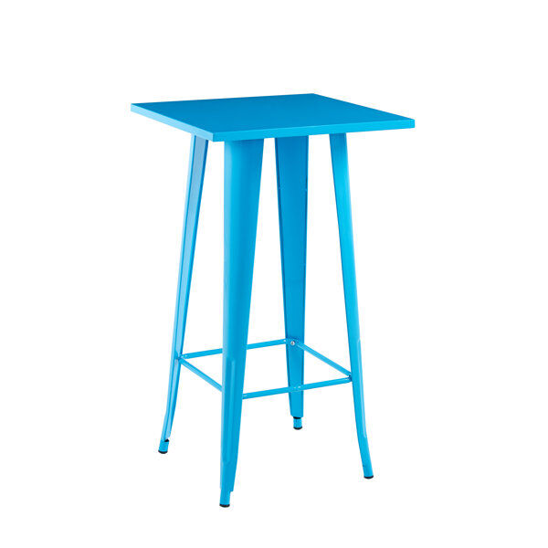 60x60x115cm Blue Metaltable