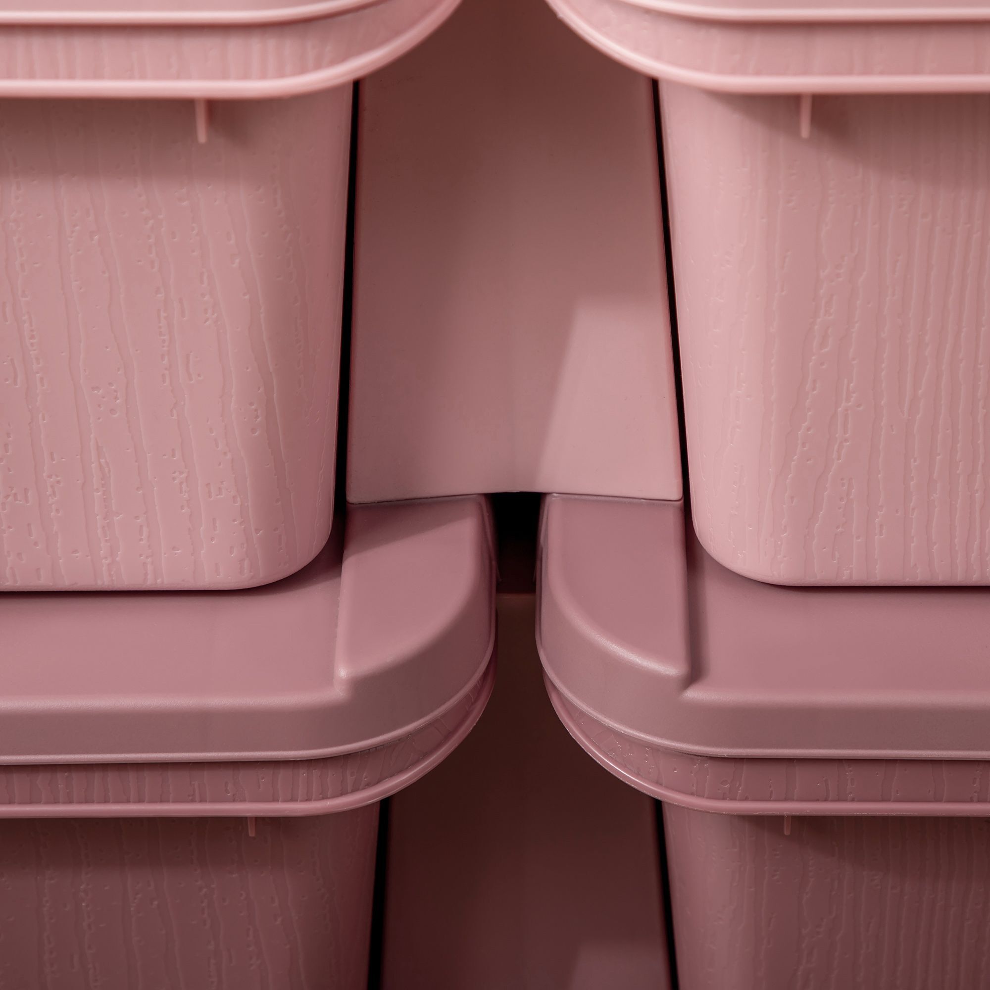 Zonekiz Kids Storage Units With 6 Drawers, 3 Tier Kids Toy Storage Organizer, Vertical Dresser Tower For Nursery Playroom Kindergarten, Pink