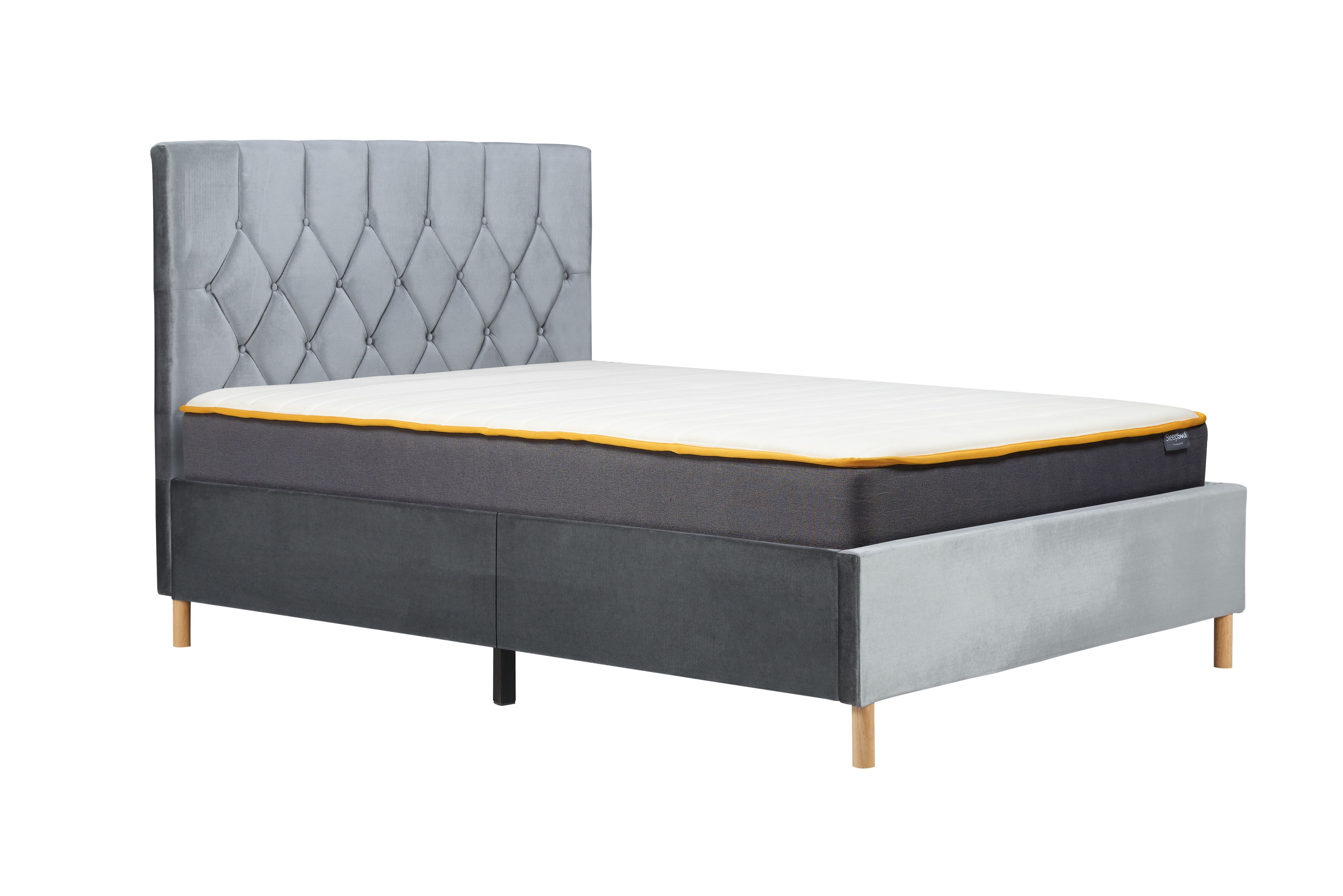 Loxley King Bed Grey