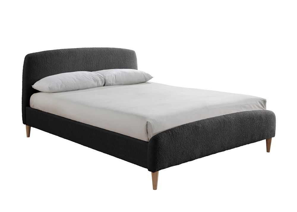 Otley King Bed Charcoal