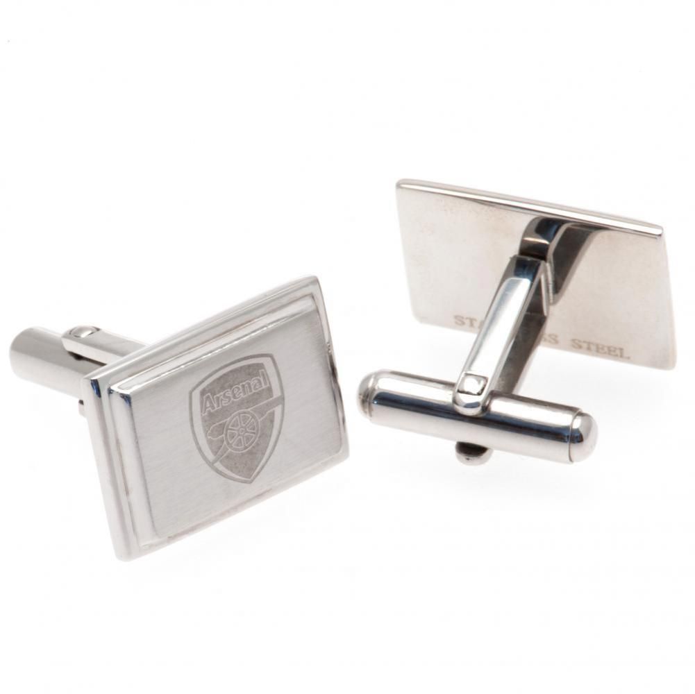 Arsenal Fc Stainless Steel Cufflinks