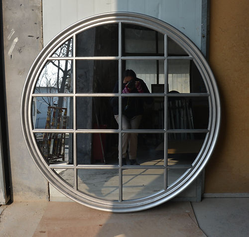 120 X 120cm Silver Mirror