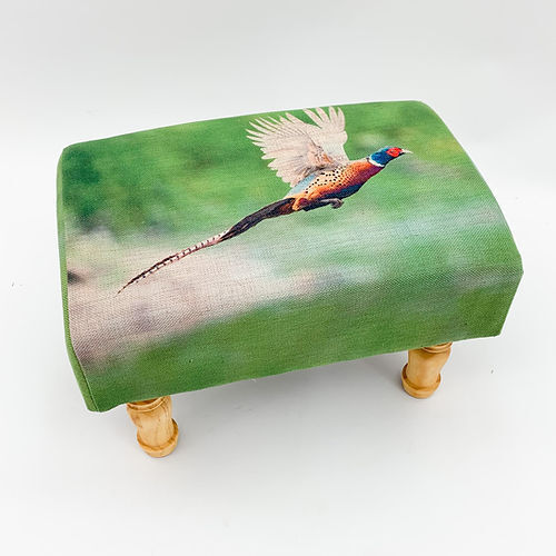 Pheasant Footstool 40cmx25cmx25cm