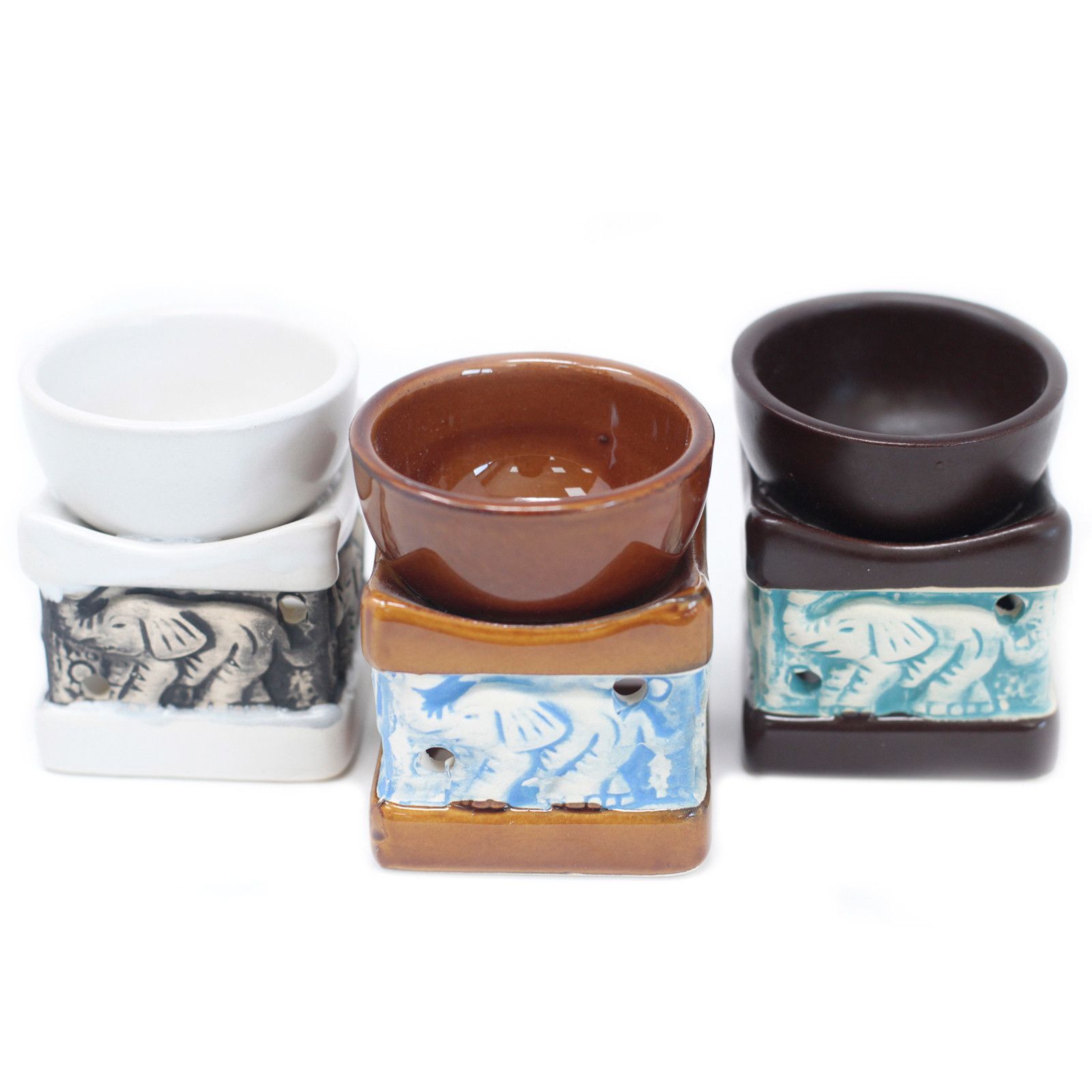 Classic Elephant Oil Burner - Assorted