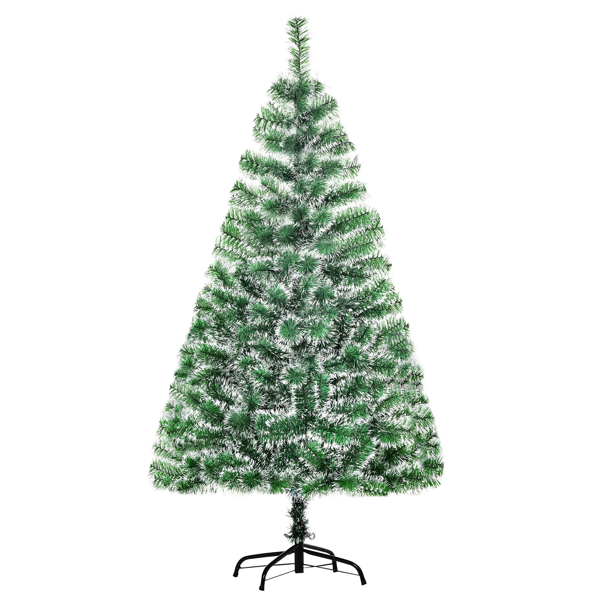 Homcom Artificial Christmas Tree, 1.5m-green