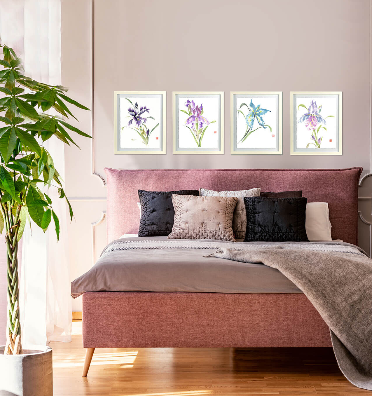 Oriental Glamour I By Nan Rae - Framed Art