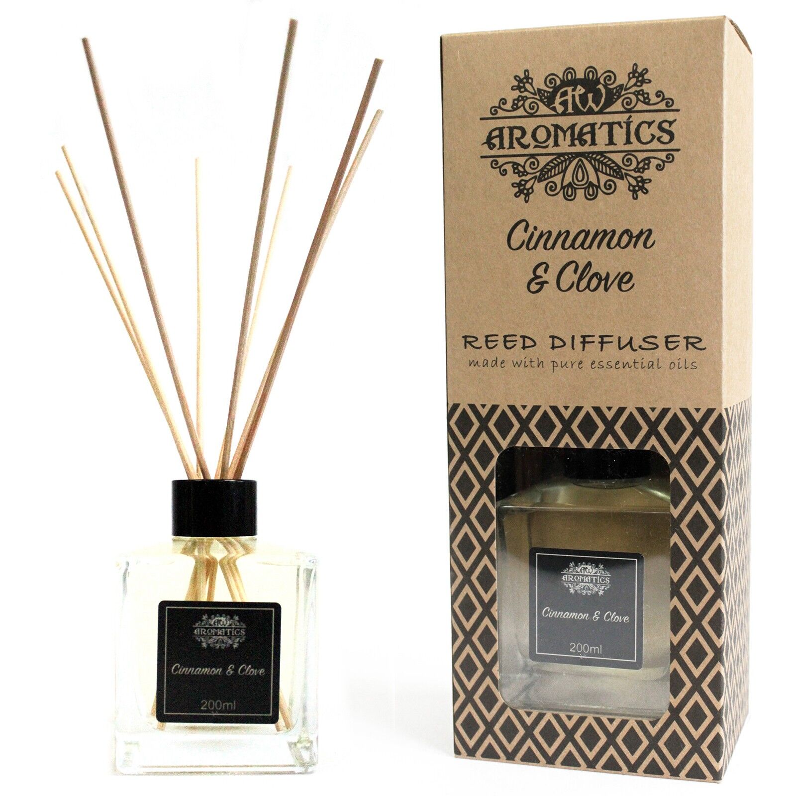 200ml Cinnamon & Clove Reed Diffuser