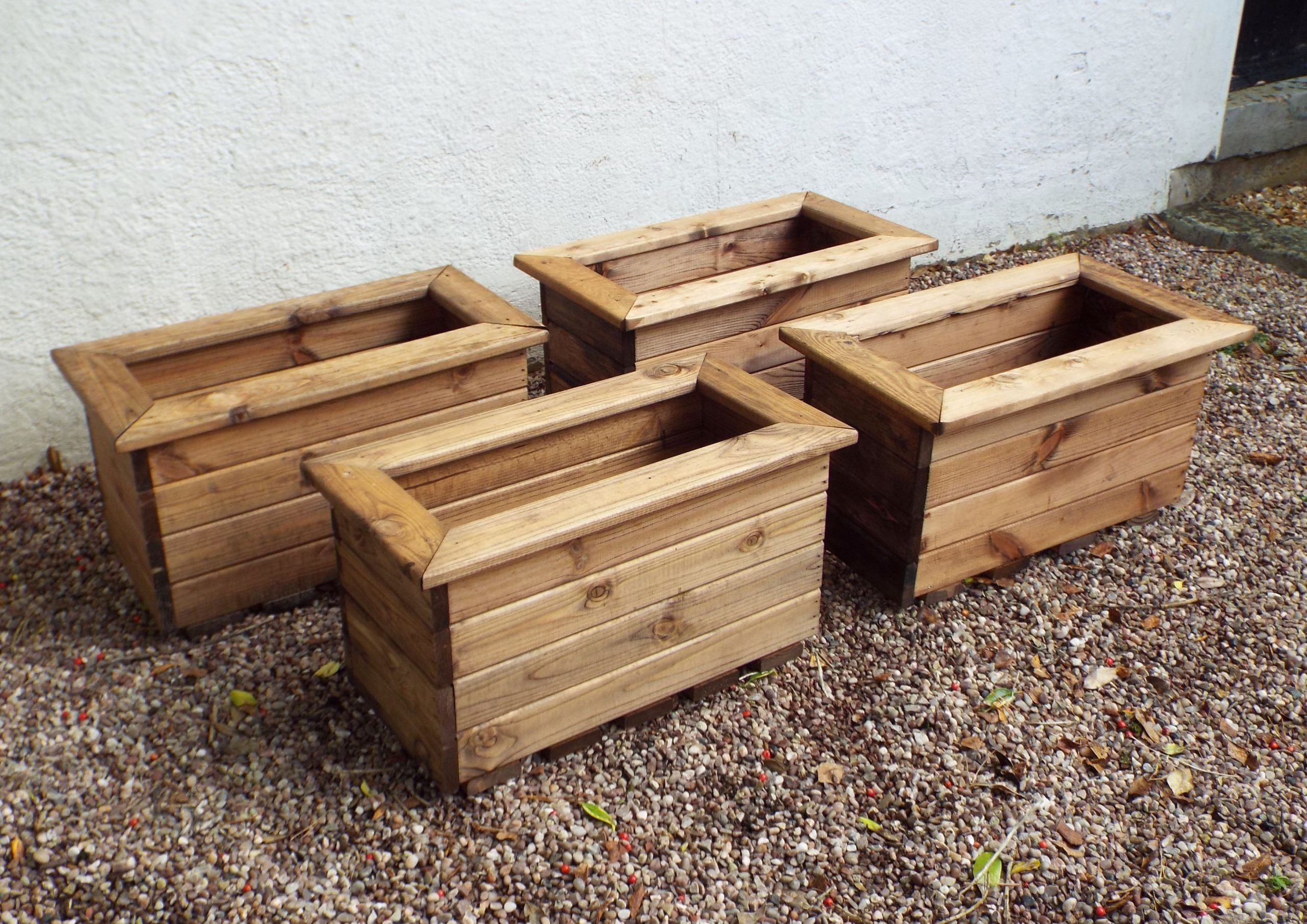 4 Piece Small Trough Set