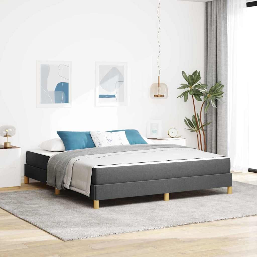 Vidaxl Box Spring Bed 180 X 200 Cm Fabric, Engineered Wood