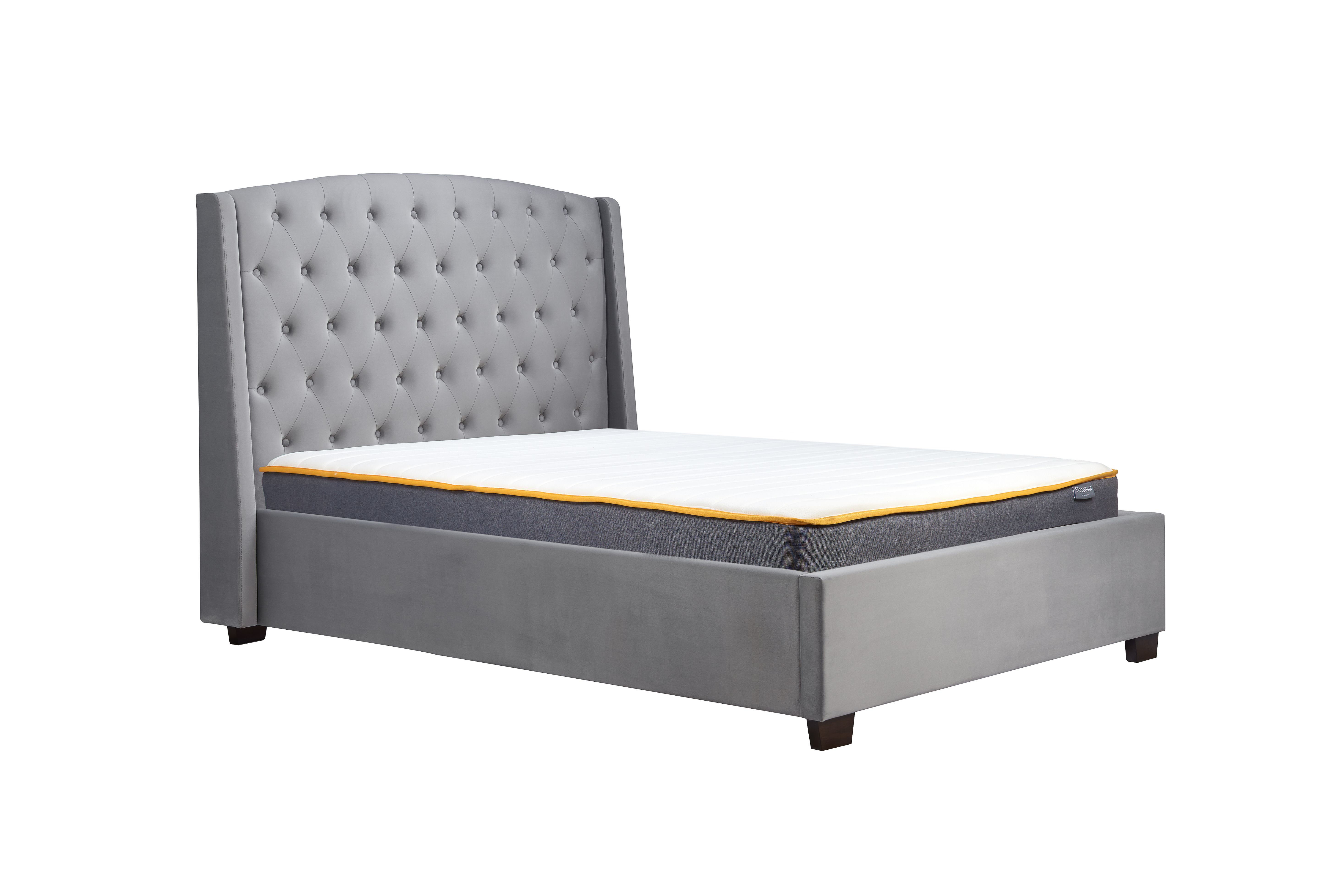 Balmoral King Bed Grey