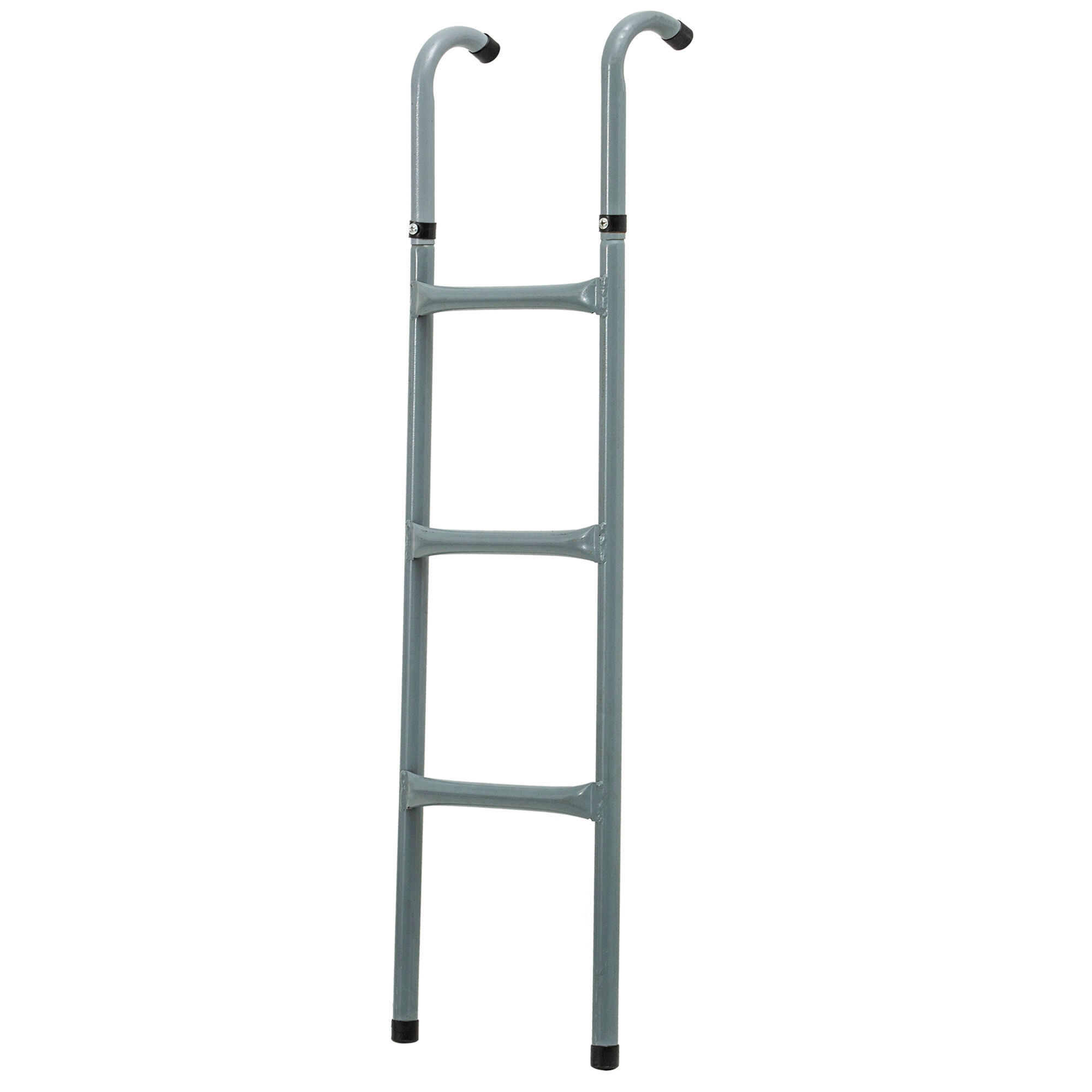 Homcom 12/14ft Trampoline Ladder Galvanized W/ Non-slip Mat