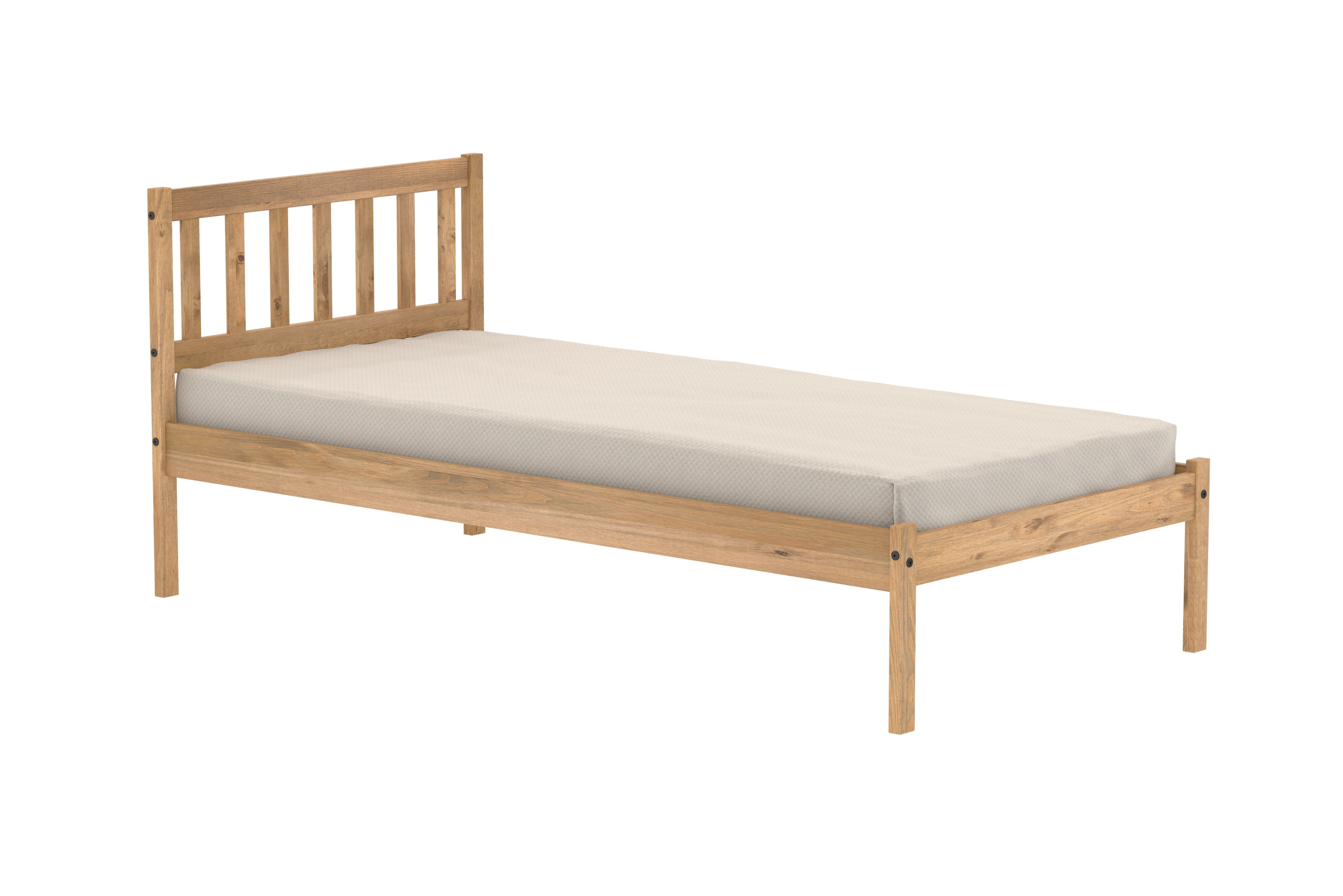Lisbon Single Bed Brown