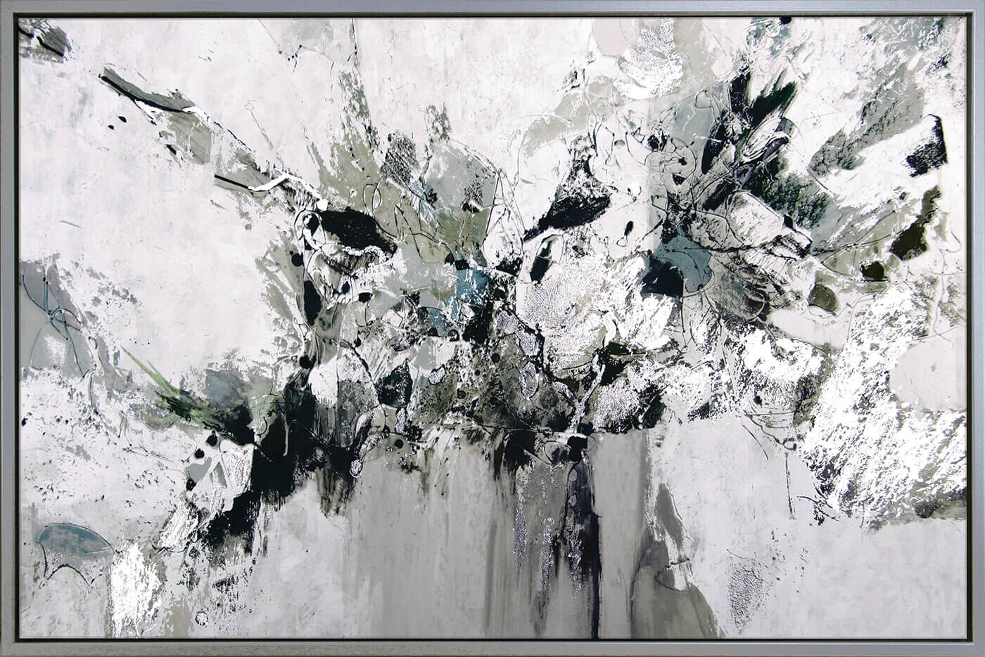 Colourburst Black & Grey Ii By Jennifer Gardner