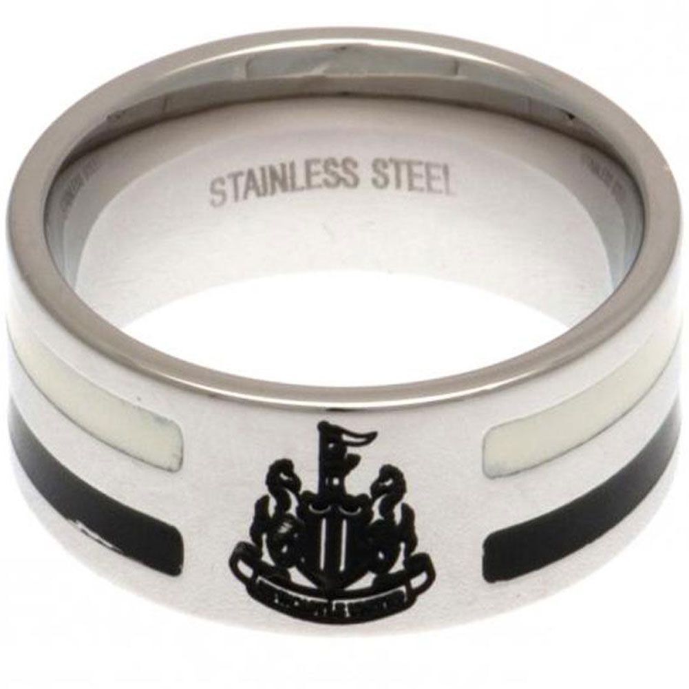 Newcastle United Fc Colour Stripe Ring Medium