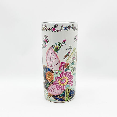 18" Round Floral Umbrella Stand