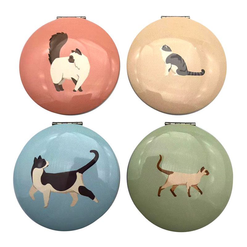 Compact Mirror - Feline Fine Cats