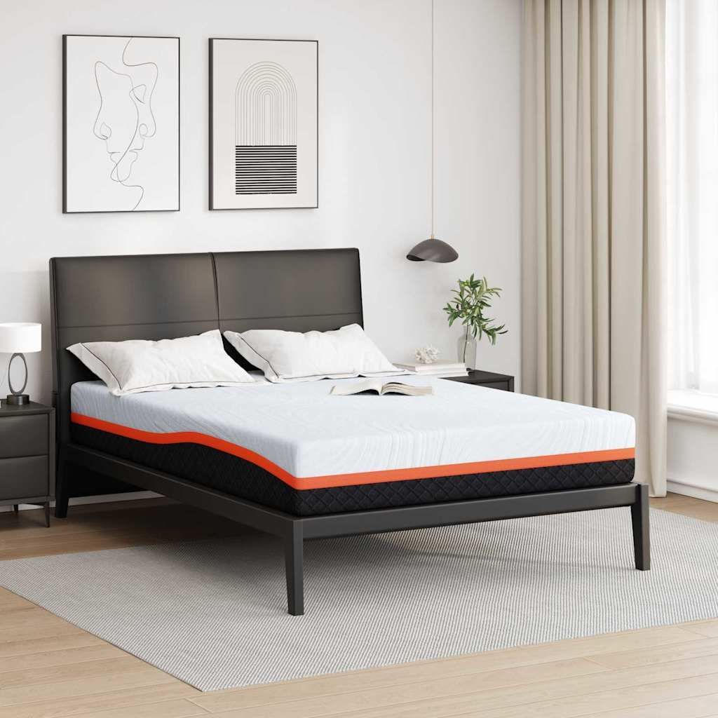 Vidaxl Mattresses White And Grey 140 X 190 Cm