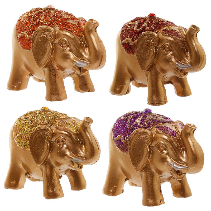 Cute Mini Collectable Glitter Elephant