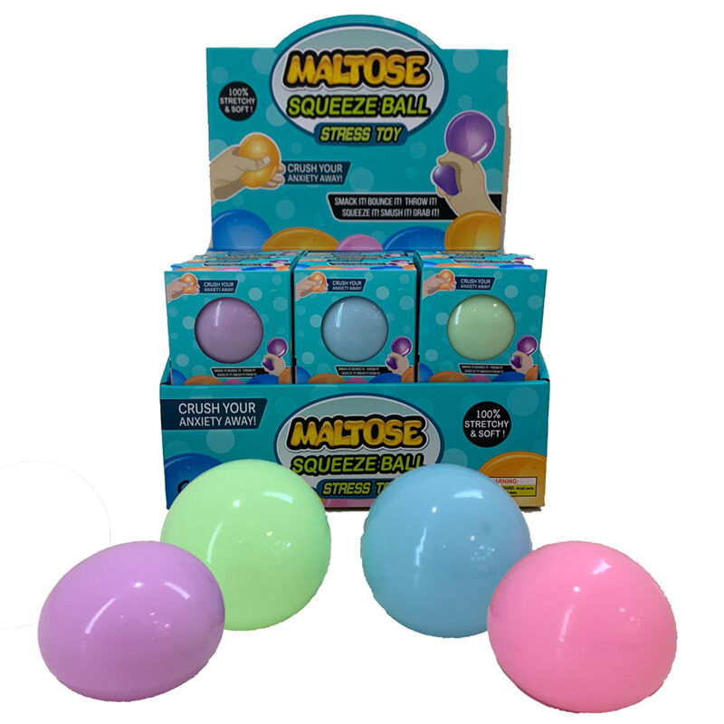 Fun Kids Maltose Squeezy Glow In The Dark Stress Ball