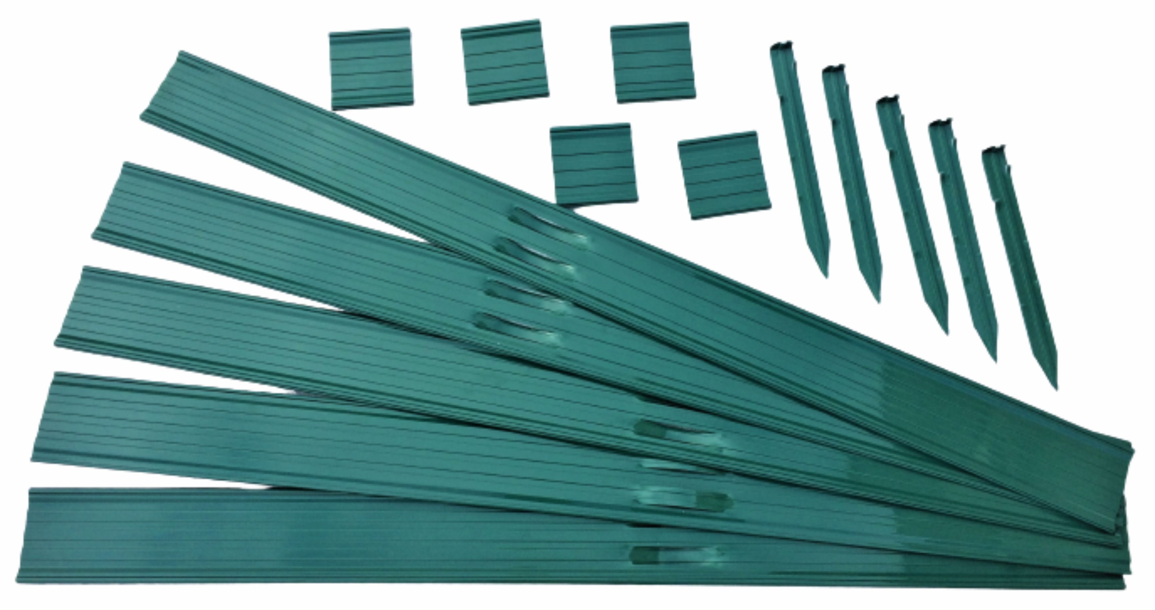 Swift Edge Garden Edging - 18m Pack - Green