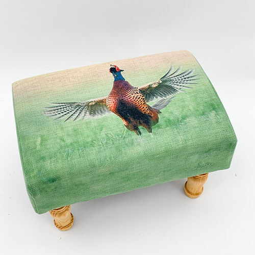 Pheasant Footstool 40cmx25cmx25cm