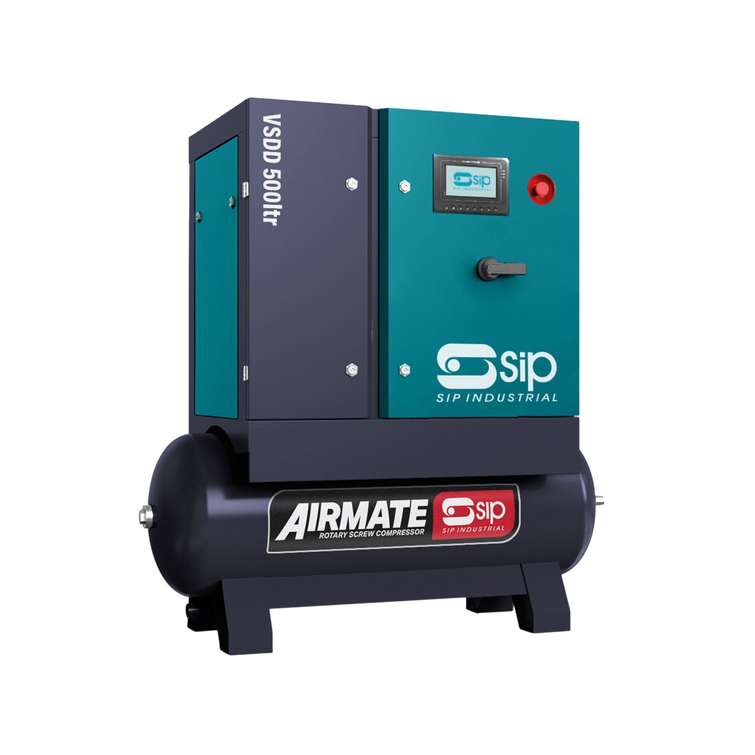 Sip Vsdd 15kw 8bar 500ltr 400v Rotary Screw Compressor