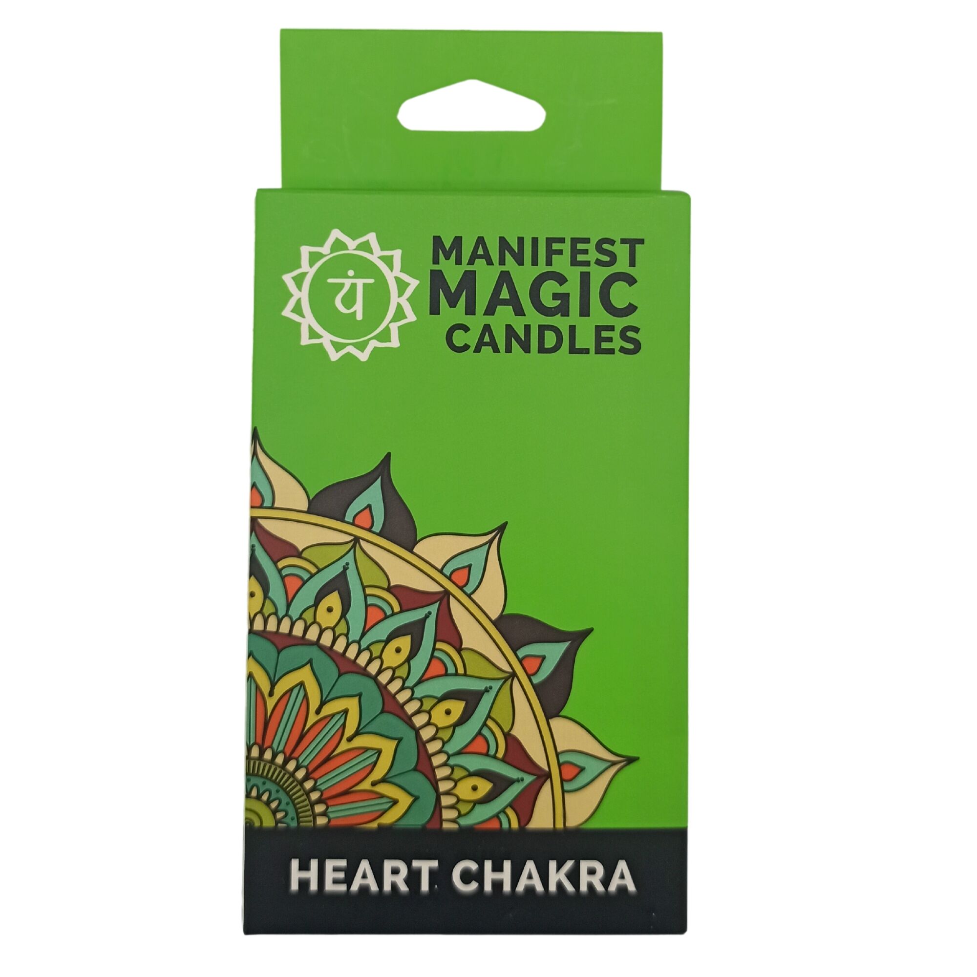 Manifest Magic Candles (pack Of 12) - Green - Heart Chakra