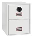 Phoenix World Class Vertical Fire File Fs2272f 2 Drawer Filing Cabinet With Fingerprint Lock